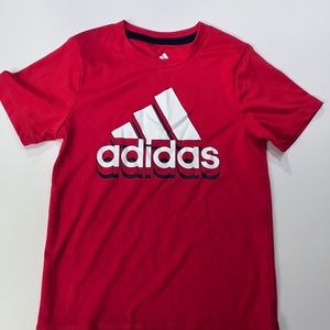 Boys, 3T red Adidas t-shirt